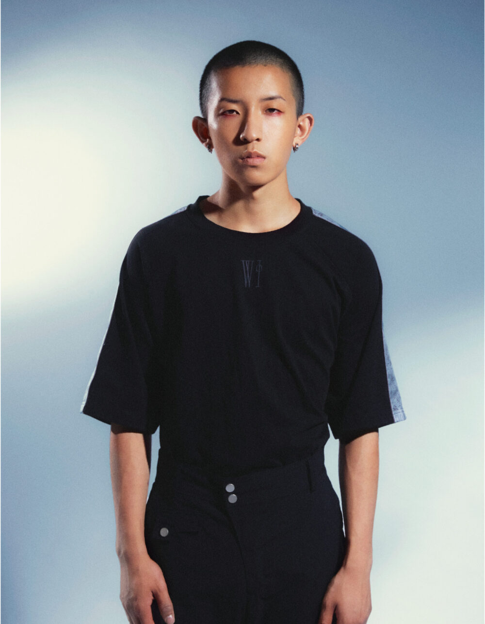 Black Noble Dragons Stripe T-shirt